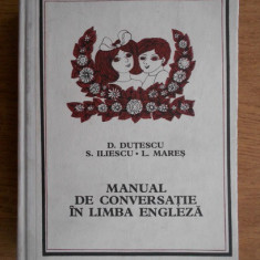 Dan Dutescu - Manual de conversatie in limba engleza (1970, editie cartonata)