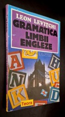 Leon Levitchi - Gramatica limbii engleze, Editura Teora 1997, Essential English nr. 13 foto