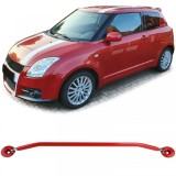 Bara de strut din aluminiu rosie frontala ajustabila, potrivita pentru Suzuki Swift MZ EZ 05-11 Performance AutoTuning
