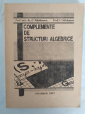 C. Nastasescu I. Otarasanu - Complemente de structuri algebrice