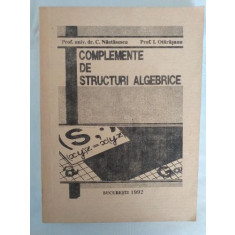 C. Nastasescu I. Otarasanu - Complemente de structuri algebrice