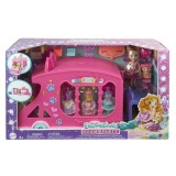 Enchantimals Vehicul Glam Party Papusa Jucarie Set Modă Camion 25+ Piese Fete