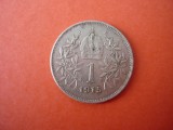 1 KORONA COROANA 1915 ARGINT *****, Europa