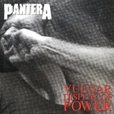 Pantera Vulgar Display Of Powe Marbled White True Metal Gray LP (vinyl)