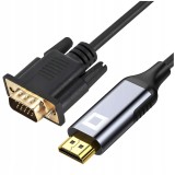 Cablu Co2 Hdmi - Adaptor Vga Convertor Full Hd 1080P 60Hz 1M