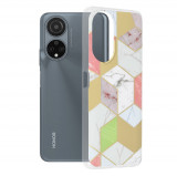 Husa pentru Honor X7, Techsuit Marble Series, Purple Hex