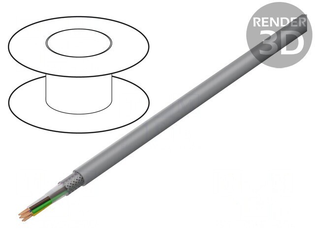 Cablu Ecranat LiY-CY 7x0,34mm2 PVC