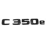 Emblema C 350e Negru, pentru spate portbagaj Mercedes