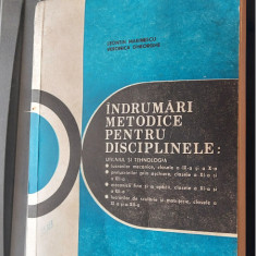 INDRUMARI METODICE PENTRU DISCIPLINELE UTILAJUL SI TEHNOLOGIA LUCRARILOR MECANIC