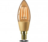 Cumpara ieftin Bec LED inteligent vintage (decorativ) Philips Filament Candle Amber C35,