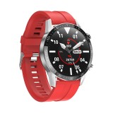 Cumpara ieftin Ceas Smartwatch XK Fitness M4 Pro cu Display 1.32 inch IPS, Calorii, Puls, Silicon, Rosu