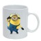 Cana alba personalizata Minion 11, INOVATIX&reg;. 330ml