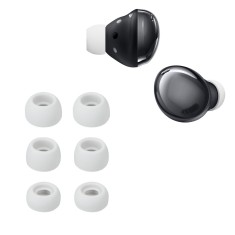 Set 6 Varfuri de schimb Kwmobile pentru Samsung Galaxy Buds Pro, Gri, Silicon, KWM000025DT002C