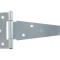 Balama in T, 188 x 88 mm, argintiu