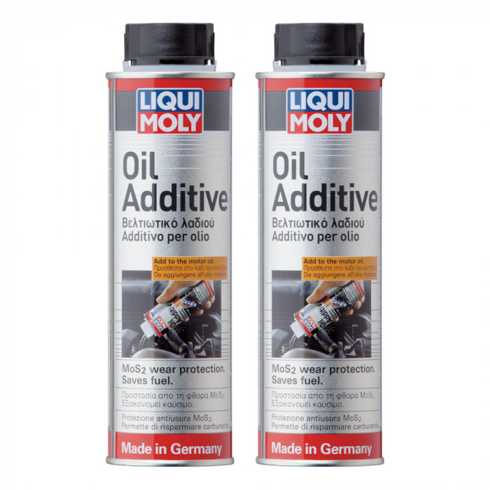 Pachet 2 x Aditiv Ulei Liqui Moly cu MoS2 300 ml