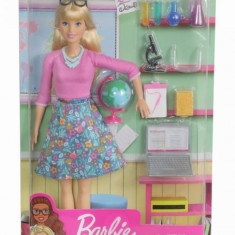 Papusa Barbie Set Profesoara