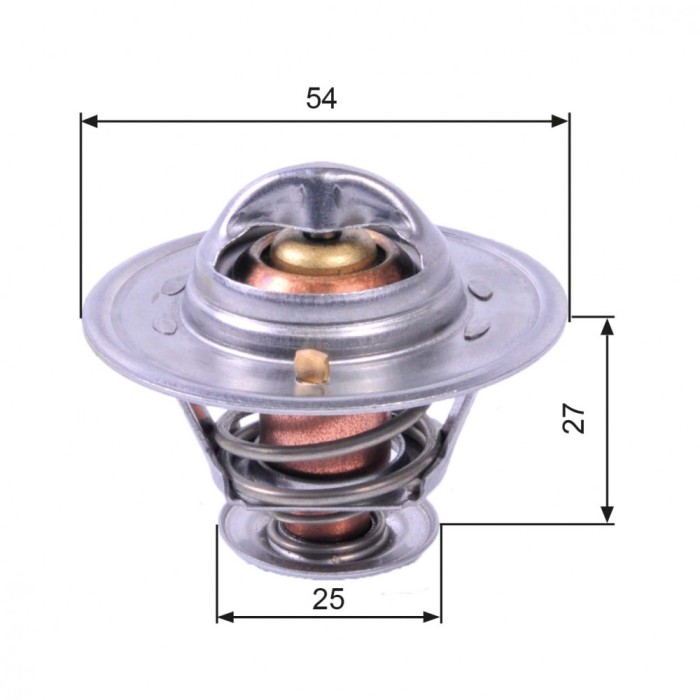 GATES TH22782G1 termostat,lichid racire
