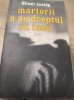 Carte 001 OLIVER LUSTIG MARTORII N-AU DREPTUL SA TACA