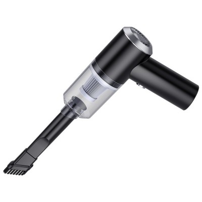 Aspirator Auto Portabil si Puternic: 2 in 1 pentru Masina si Acasa -6000 Pa, Reincarcabil, Ideal pentru Animalele de Companie, Filtru HEPA, Functie de foto
