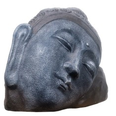 Sculptura din piatra pentru exterior Resting Buddha, XXL