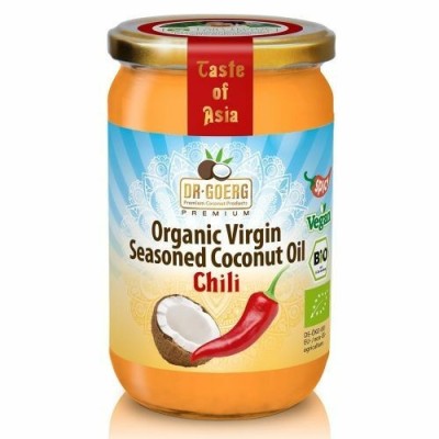Ulei de cocos condimentat cu chilli bio, 190ml Dr. Goerg foto