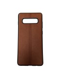 Cumpara ieftin Husa Samsung S10+ g975 Silicon Brown Leather