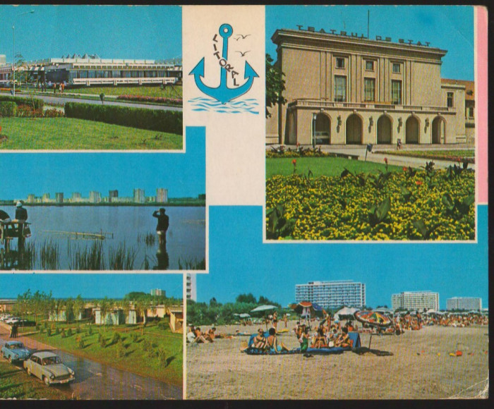 CPI B12704 CARTE POSTALA - CONSTANTA. LITORALUL