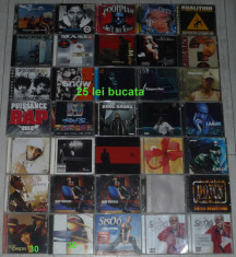CD rap,hip-hop Wu Tang,DMX,50 Cent,MC Hammer,Eminem,Blade II soundtrack,Coolio foto