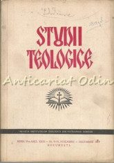 Studii Teologice - Seria a II-a, Anul XXIX, Nr.9-10, Noiembrie-Decembrie 1977 foto