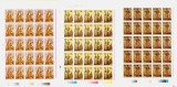 Cumpara ieftin RO 1993 , LP 1321 ,&quot;Icoane , Sfinti &#039;93 &quot; , in coli de 5x5 , MNH, Nestampilat