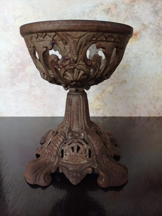 NI37 Suport de masă pentru lampă cu petrol, sf&acirc;rșit de secol al XIX-lea