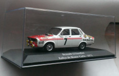 Macheta raliu Renault 12 Gordini (Dacia 1300) 1973 - Rally Atlas 1/43 foto