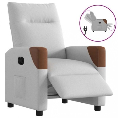 Gossi scaun reclinabil electric cloud grey fabric foto