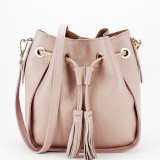 Cumpara ieftin Geanta roz din piele naturala 1110 125