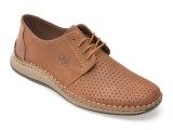 Pantofi RIEKER maro, 5226, din piele naturala