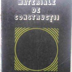 MATERIALE DE CONSTRUCTII-C. BOB, P. VELICA