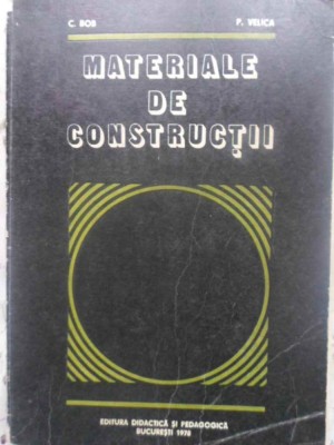 MATERIALE DE CONSTRUCTII-C. BOB, P. VELICA-231843 foto