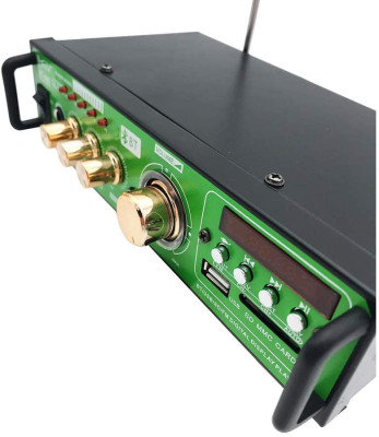 Amplificator audio 30W boxe pasive, Statie karaoke Bluetooth USB Radio BT-680 foto