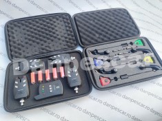 Set 4 Avertizori cu Statie Wind Blade 526 si 4 swingeri MKM3 cu penare transport