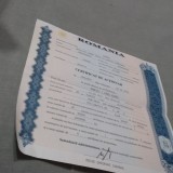 Cumpara ieftin CUPON CERTIFICAT DE ACTIONAR LA CONDOR DEVA