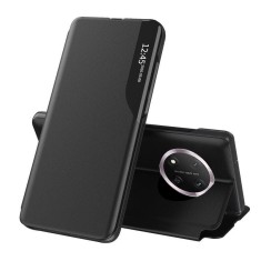 Husa Honor Magic7 Lite Eco Leather View flip tip carte, negru foto