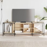 VidaXL Comodă TV, stejar sonoma, 153x37x50 cm, lemn prelucrat