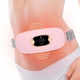 Aparat centura abdominala cu masaj vibratoriu si incalzire pentru durerile menstruale, abdominale si lombare, cu 3 nivele de caldura si vibromasaj, po