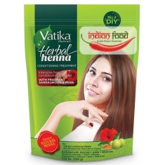 VATIKA Natural Herbal Henna Powder Sandalwood and Rose Henna Naturala Pudra cu