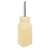 Sticla cu pai din silicon, minikoioi - mellow yellow