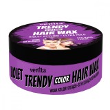 Ceara coloranta pentru par, Trendy Color, violet 75g, Mov, Venita
