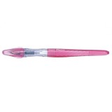 Stilou Plumix Neon Pilot varf fin, corp Neon roz