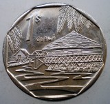 2.395 CUBA GUAMA 1 PESO CONVERTIBLE 1998, America Centrala si de Sud