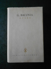 G. BACOVIA - OPERE (1978, editie cartonata) foto