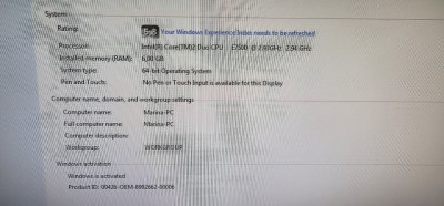 PC , Calculator. Intel Core Duo E7500/2,93 GHz , Ram 6 gb/ Hard 160 gb/ Win 7 . foto